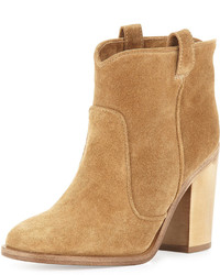 Laurence Dacade Pete Suede Ankle Boot Beige