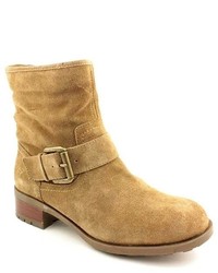 Skechers Usa Palomar Tan Suede Fashion Ankle Boots Newdisplay