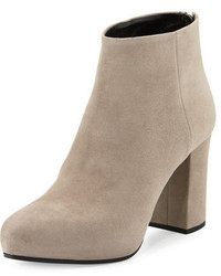 Prada Suede 85mm Ankle Boot