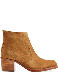 A.P.C. Suede Ankle Boots