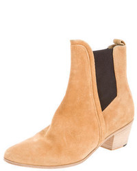 IRO Suede Pointed Toe Ankle Boots