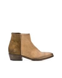 Strategia Two Tone Ankle Boots