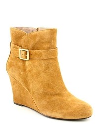 Vince Camuto Dena Tan Suede Fashion Ankle Boots