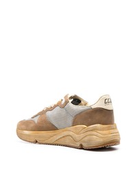 Golden Goose Running Sole Leather Sneakers