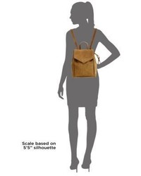 Loeffler Randall Sienna Mini Suede Drawstring Backpack