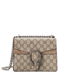 Gucci Mini Dionysus Gg Supreme Shoulder Bag
