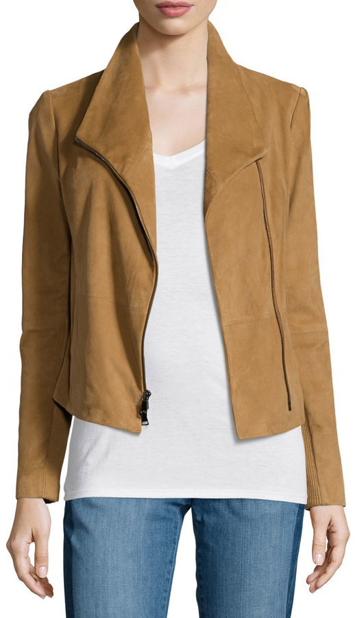 Vince tan hot sale leather jacket