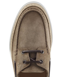 Tod's Suede Boat Shoes