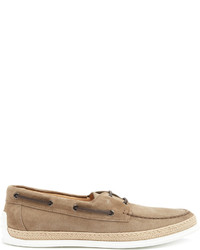 Tod's Suede Deck Shoes