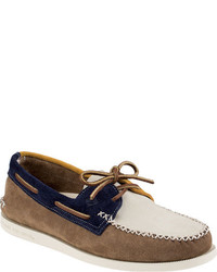 Sperry Top Sider Ao 2 Eye Wedge Suede Boat Shoe