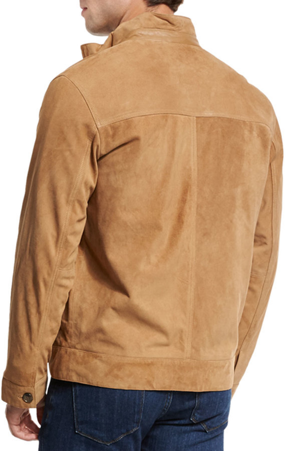 peter millar suede bomber