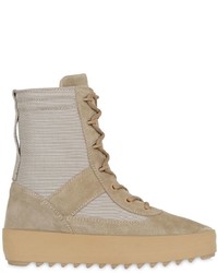 Yeezy 40mm Military Suede Nylon Boots