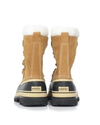 Sorel Caribou Suede And Rubber Boots