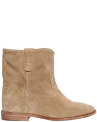 Isabel Marant Etoile 70mm Crisi Suede Wedge Boots