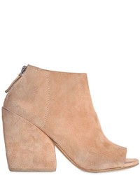 Marsèll 95mm Suede Open Toe Boots