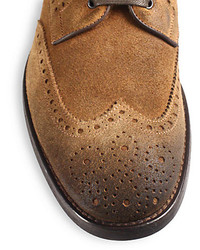 To Boot New York Brennan Wingtip Suede Boots