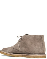 Vince Parsons Suede Desert Boots Taupe
