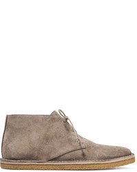 Vince Parsons Suede Desert Boots Taupe