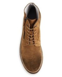 Diesel Suede Lace Up Boots