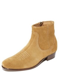 H By Hudson Winston Suede Zip Boots