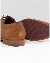 Ted Baker Granet Suede Derby Brogue Shoes