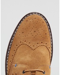 Ted Baker Reith Suede Brogue Shoes