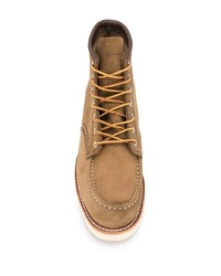 Red Wing Shoes Classic Moc Toe Suede Boots