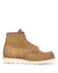 Red Wing Shoes Classic Moc Toe Suede Boots