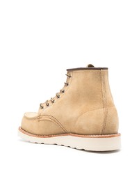 Red Wing Shoes Round Toe Suede Ankle Boots