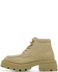 Eytys Tan Tribeca Lace Up Boots