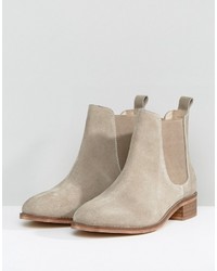 Asos Absolute Wide Fit Suede Chelsea Ankle Boots