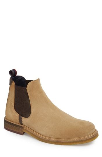 ted baker bronzo suede chelsea boots