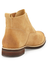 Kelsi Dagger Chelsea Suede Leather Bootie Sand