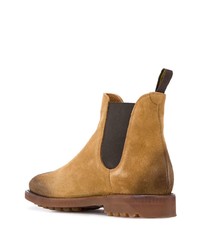 Doucal's Distressed Chelsea Boots