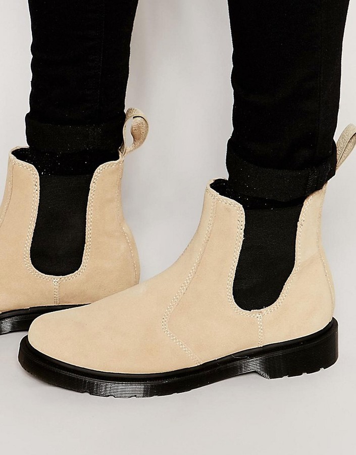 Dr. Suede Chelsea Boots, $125 | | Lookastic