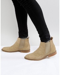 Good For Nothing Chelsea Boots In Tan Suede