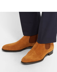 Kingsman George Cleverley Jason Suede Chelsea Boots