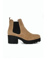 missguided suede chelsea boots