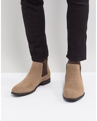 BLEND Real Suede Chelsea Boots
