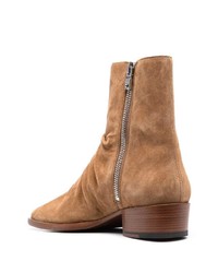 Amiri Stack Suede Ankle Boots