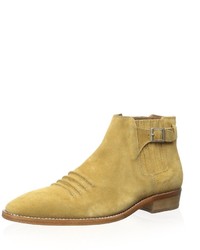 The Kooples Suede Chelsea Boot With Side Buckle