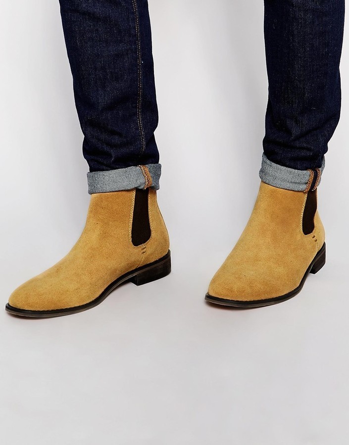 Bellfield Suede Chelsea Boots, $105 