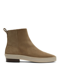 Fear Of God Taupe Nubuck Chelsea Boots