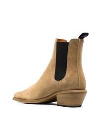 Off-White Texan Suede Ankle Boots