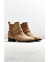 Urban Outfitters Uo Suede Harness Chelsea Boot