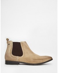 Base London William Suede Chelsea Boots