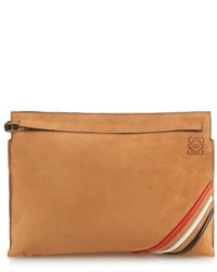Loewe Large Suede Pouch