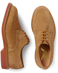 Mark McNairy Contrast Sole Suede Derby Shoes