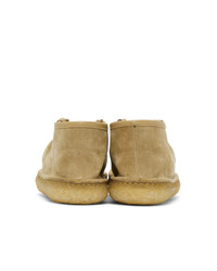 Lemaire Beige Laced Desert Boots