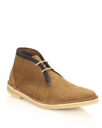 Pierre Hardy Casual Carryover Suede Chukka Boots